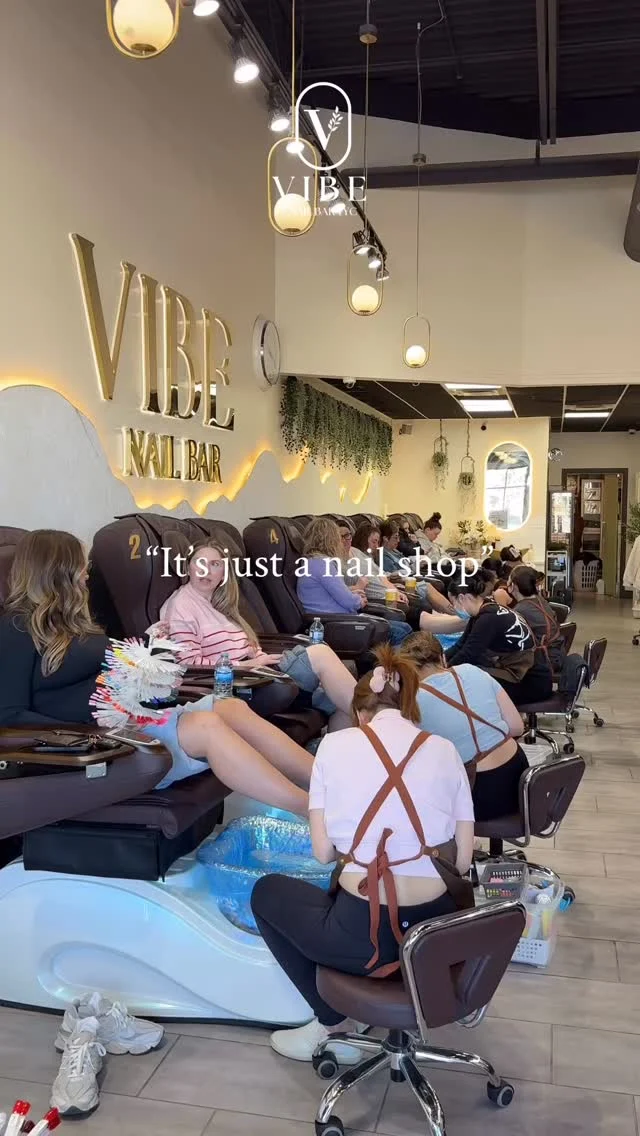It was never really about nails.

It was about having somewhere to go when you needed to feel better.
Someone remembering your name.
Someone asking how youâ€™ve been â€” and truly meaning it. ðŸ¤

Welcome to Vibe Nail Bar.
Book your appointment today . Let our expert bring your nail vision to lifeâœ¨
â€”â€”
VIBE NAIL BAR YYC
ðŸ“ 5751 Signal Hill Centre SW, Calgary, AB T3H 3P8
ðŸ“ž(403) 719-6899 
ðŸŒvibenailbaryyc.com 

#yycnails #calgarynails #yycnailtech #yycbeauty #selfcare