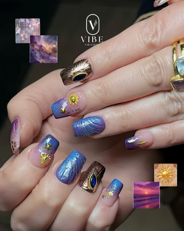 ðŸ’™âœ¨ Bringing the stars a little closer, one nail at a time ðŸŒ™ðŸŒŒ

Book your appointment today . Let our expert bring your nail vision to lifeâœ¨
â€”â€”
VIBE NAIL BAR YYC
ðŸ“ 5751 Signal Hill Centre SW, Calgary, AB T3H 3P8
ðŸ“ž(403) 719-6899 
ðŸŒvibenailbaryyc.com 

yycnails #calgarynails #luxurynails #nailinspo #galaxynails